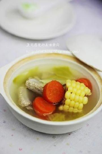 排骨疏菜汤做法