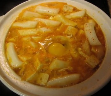 韩国泡菜豆腐煲做法