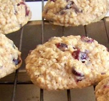 Chewy Oatmeal-Cranberry Cookies做法