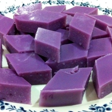 紫薯牛奶糕做法