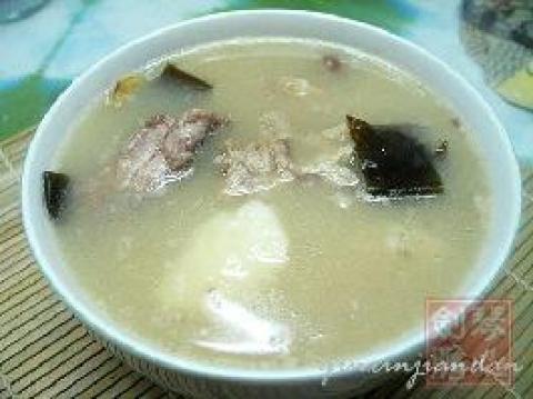 鲜淮山猪骨汤做法