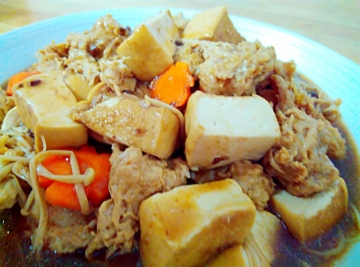 豆腐素锅做法
