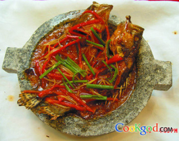 石锅桂鱼做法