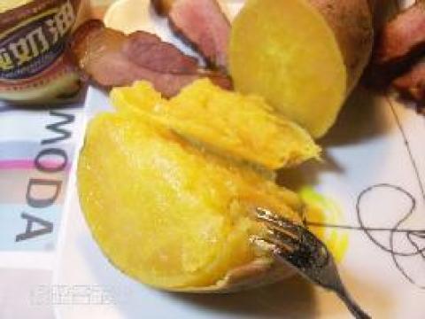 黄油烤红薯做法