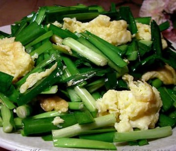韭菜炒鸡蛋做法