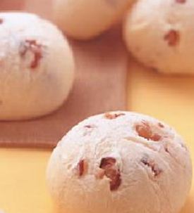 红豆麻糬面包做法