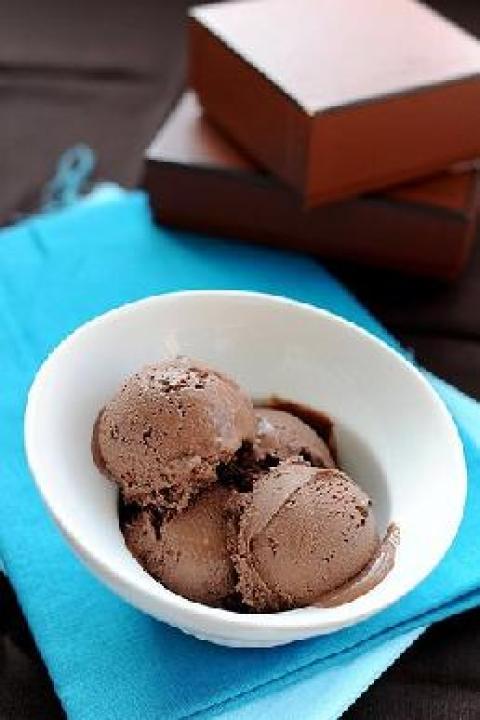 巧克力冰淇淋做法