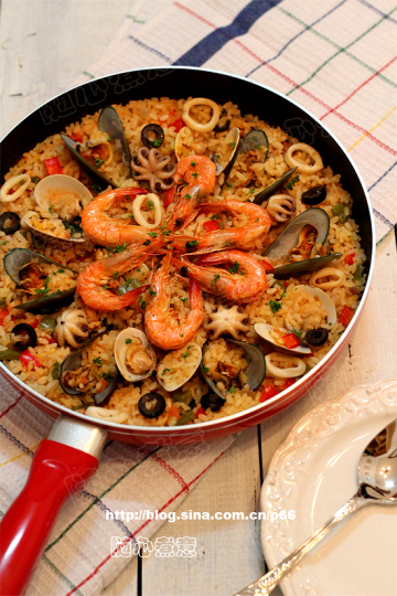 西班牙海鲜烩饭做法