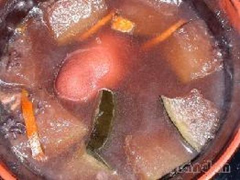 赤小豆冬瓜猪手汤做法