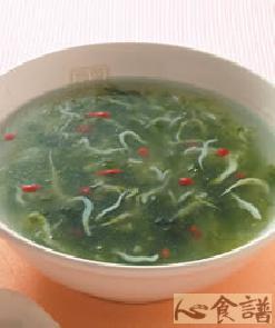 银鱼海菜汤做法