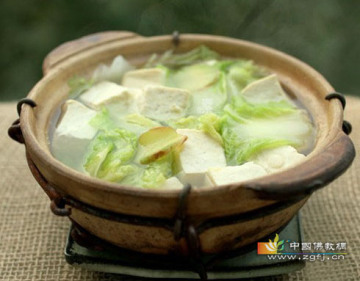 砂锅白菜豆腐做法