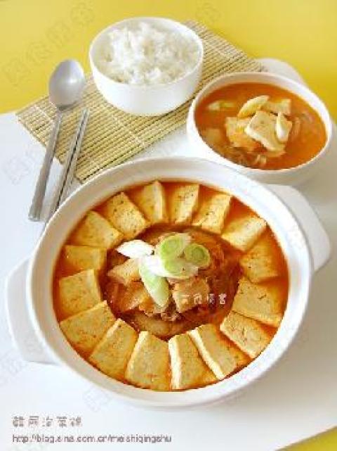 韩国泡菜锅做法