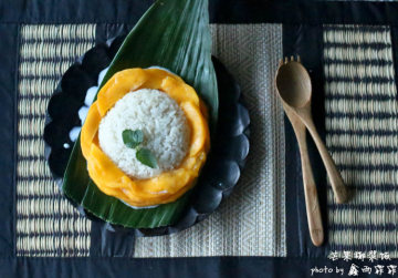 芒果椰浆饭做法