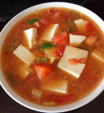 番茄豆腐汤做法