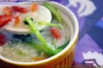 小吃 虾米蔬菜粥