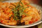 海鲜 洋葱虾蒸粉丝