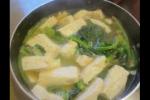 小吃 菠菜豆腐汤