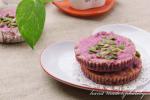 面食 健康坚果紫薯饼