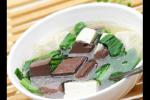 小吃 化疗间---鸭血豆腐汤