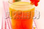 小吃 胡萝卜青豆玉米汁