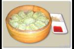 小吃 荠菜饺