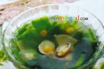 小吃 玉米蔬菜蛤蜊汤
