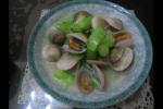 小吃 蛤蜊烩丝瓜
