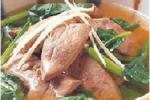 小吃 猪肝菠菜汤