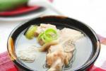 小吃 丝瓜蘑菇排骨汤