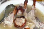 小吃 炖鸭骨架汤