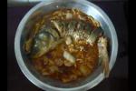 小吃 麻辣白菜炖鲤鱼