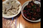 小吃 红烧肉+芹菜饺子