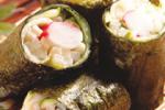 小吃 乌龙面海苔寿司捲