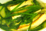 小吃 菠菜炖豆腐