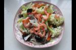 海鲜 花菜鸡菇虾