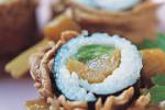 小吃 涮涮牛肉寿司卷