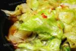 小吃 蚝油剁椒生菜