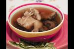 小吃 慢炖锅香菇鸡汤