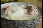 小吃 解暑祛湿冬瓜薏米排骨汤
