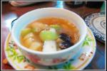 小吃 青红枣尾梨汤