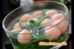 小吃 菠菜鱼丸汤