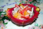小吃 珍宝船--火龙果杂果沙拉