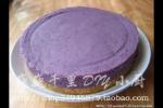 小吃 紫薯蛋糕-免烤的蛋糕