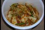 小吃 韩国切片泡菜