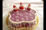 小吃 紫薯慕斯蛋糕