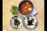 小吃 简易韩式泡菜汤便当