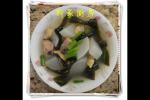 小吃 蛤蜊肉海带排骨萝卜汤