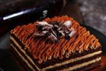 小吃 栗子巧克力蛋糕