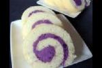 小吃 紫薯蛋糕卷