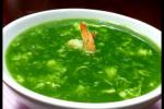 小吃 碧绿海鲜汤